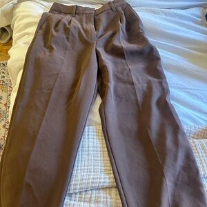 Brown Tailored Trousers